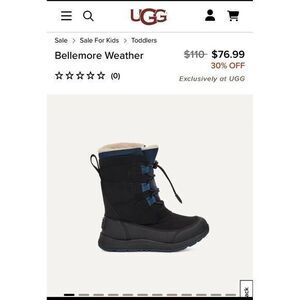UGGS youth thinsulate winter‎ boots size 5
